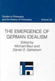 The Emergence of German Idealism (Studies in Philosophy and the History of Philosophy)