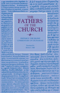 Commentary on Zechariah (Fathers of the Church: a New Translation (Patristic Series))
