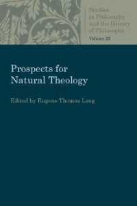 Prospects for Natural Theology (Studies in Philosophy and the History of Philosophy)
