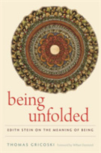 Being Unfolded : Edith Stein on the Meaning of Being