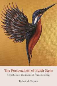 The Personalism of Edith Stein : A Synthesis of Thomism and Phenomenology