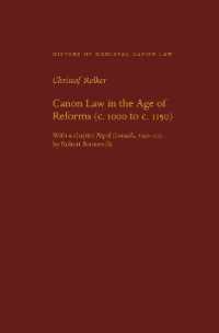 Canon Law in the Age of Reforms (c. 1100 to c. 1150) (History of Medieval Canon Law)