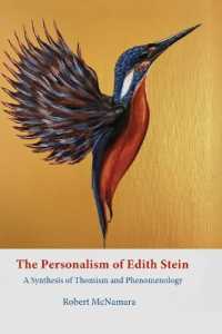 The Personalism of Edith Stein : A Synthesis of Thomism and Phenomenology (Studies in the Carmelite Tradition)