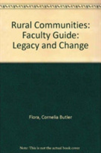 Rural Communities : Legacy and Change, Faculty Guide -- Paperback / softback