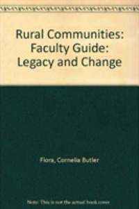 Rural Communities : Legacy and Change, Faculty Guide -- Paperback / softback