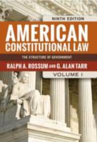 American Constitutional Law (2-Volume Set) （9TH）