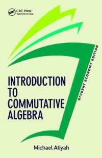 Introduction to Commutative Algebra : Economy Edition （Student）