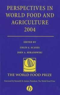 Perspectives in World Food and Agriculture 2004