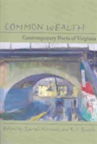 Common Wealth : Contemporary Poets of Virginia