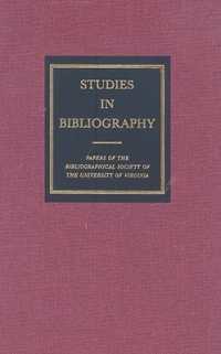 Studies in Bibliography Volume 57