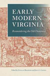 Early Modern Virginia : Reconsidering the Old Dominion (Early American Histories)