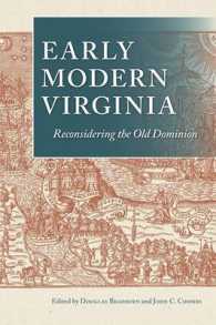 Early Modern Virginia : Reconsidering the Old Dominion (Early American Histories)