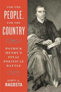 For the People, for the Country : Patrick Henry's Final Political Battle