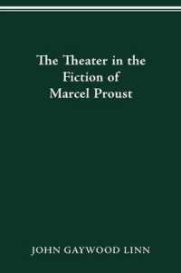 Theater in the Fiction of Marcel Proust -- Paperback / softback