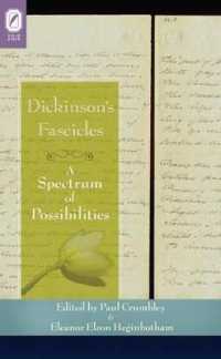 Dickinson's Fascicles : A Spectrum of Possibilities