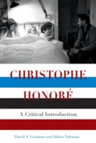 Christophe Honoré : A Critical Introduction (Contemporary Approaches to Film and Media Series)