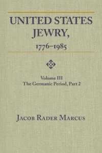 United States Jewry, 1776-1985, Volume 3 : The Germanic Period, Part 2