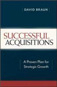 Successful Acquisitions : A Proven Plan for Strategic Growth