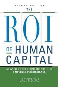 The ROI of Human Capital : Measuring the Economic Value of Employee Performance （2ND）