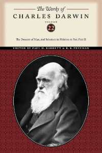 The Works of Charles Darwin, Volume 22 : The Descent of Man, and Selection in Relation to Sex (Part Two) (The Works of Charles Darwin)