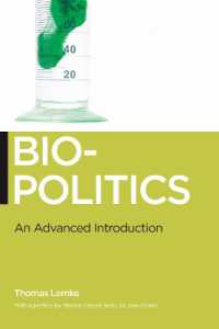 生政治：上級入門<br>Biopolitics : An Advanced Introduction (Biopolitics)