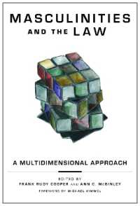男性性と法：多面的アプローチ<br>Masculinities and the Law : A Multidimensional Approach (Families, Law, and Society)