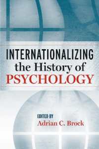 心理学史の国際化<br>Internationalizing the History of Psychology