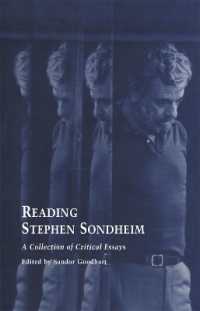 Reading Stephen Sondheim : A Collection of Critical Essays (Studies in Modern Drama)
