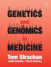 Genetics and Genomics in Medicine -- Paperback / softback
