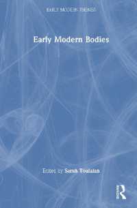 近代初期の身体<br>Early Modern Bodies (Early Modern Themes)