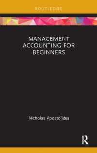 Management Accounting for Beginners (Routledge Focus on Business and Management)