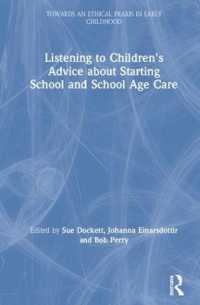Listening to Children's Advice about Starting School and School Age Care (Towards an Ethical Praxis in Early Childhood)