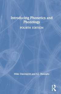 音声学・音韻論入門（第４版）<br>Introducing Phonetics and Phonology （4TH）