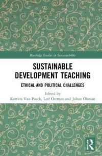 Sustainable Development Teaching : Ethical and Political Challenges (Routledge Studies in Sustainability)
