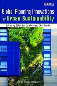Global Planning Innovations for Urban Sustainability (Routledge Studies in Sustainability)