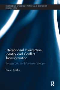 International Intervention, Identity and Conflict Transformation : Bridges and Walls between Groups (Routledge Studies in Peace and Conflict Resolution)