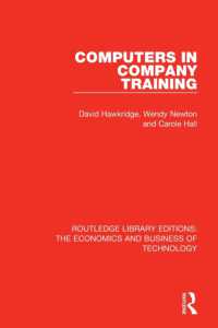 Computers in Company Training (Routledge Library Editions: the Economics and Business of Technology)