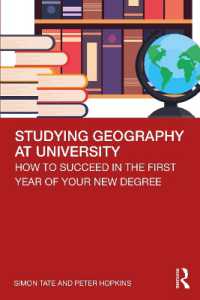 大学で地理学を学ぶ<br>Studying Geography at University : How to Succeed in the First Year of Your New Degree