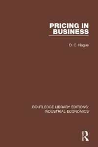 Pricing in Business (Routledge Library Editions: Industrial Economics)