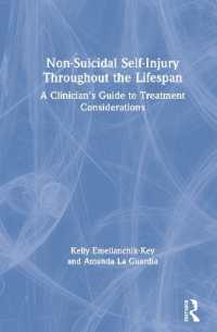 Non-Suicidal Self-Injury Throughout the Lifespan : A Clinician's Guide to Treatment Considerations