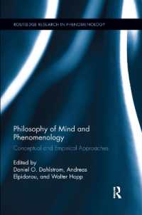 Philosophy of Mind and Phenomenology : Conceptual and Empirical Approaches (Routledge Research in Phenomenology)