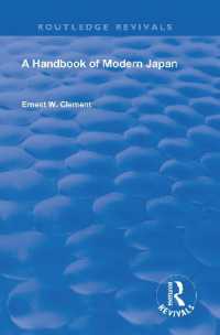 Revival: a Handbook of Modern Japan (1903) (Routledge Revivals)
