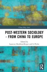 Post-Western Sociology - from China to Europe (China Policy Series)
