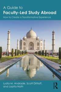 学生主導の留学ガイド<br>A Guide to Faculty-Led Study Abroad : How to Create a Transformative Experience