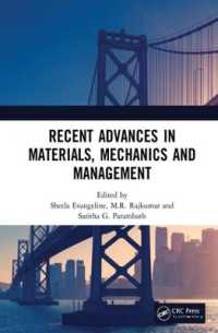 Recent Advances in Materials, Mechanics and Management : Proceedings of the 3rd International Conference on Materials, Mechanics and Management (IMMM 2017), July 13-15, 2017, Trivandrum, Kerala, India