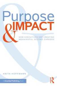 Purpose & Impact : How Executives are Creating Meaningful Second Careers