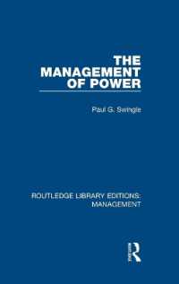 The Management of Power (Routledge Library Editions: Management)