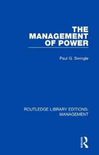 The Management of Power (Routledge Library Editions: Management)