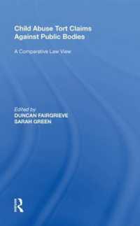 Child Abuse Tort Claims against Public Bodies : A Comparative Law View