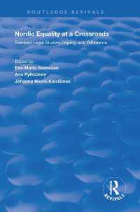 Nordic Equality at a Crossroads : Feminist Legal Studies Coping with Difference (Routledge Revivals)